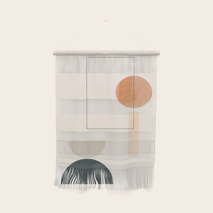 Minimal Abstract Shapes 16 Wall Hanging Gallery Image 1
