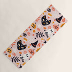 Trick Or Treat Yourself - Blush Yoga Mat Gallery Image 1