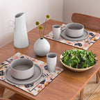 Trick Or Treat Yourself - Blush Placemat Gallery Image 2