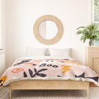 Trick Or Treat Yourself - Blush Duvet Cover Gallery Image 3