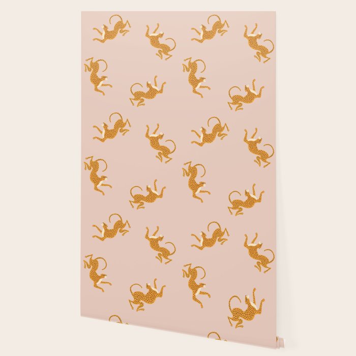 Leopard Race - pink Wallpaper Gallery Image 2