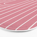 Oval Lines Abstract VI Bath Mat Gallery Image 3