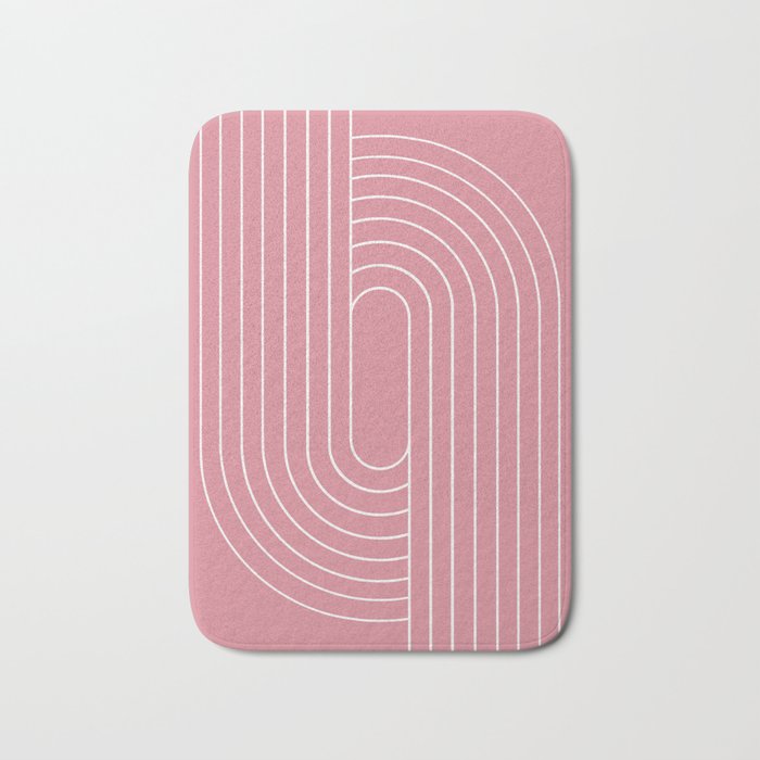 Oval Lines Abstract VI Bath Mat Gallery Image 1