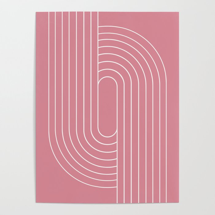 Oval Lines Abstract VI Poster Gallery Image 4