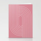 Oval Lines Abstract VI Stationery Card Gallery Image 2