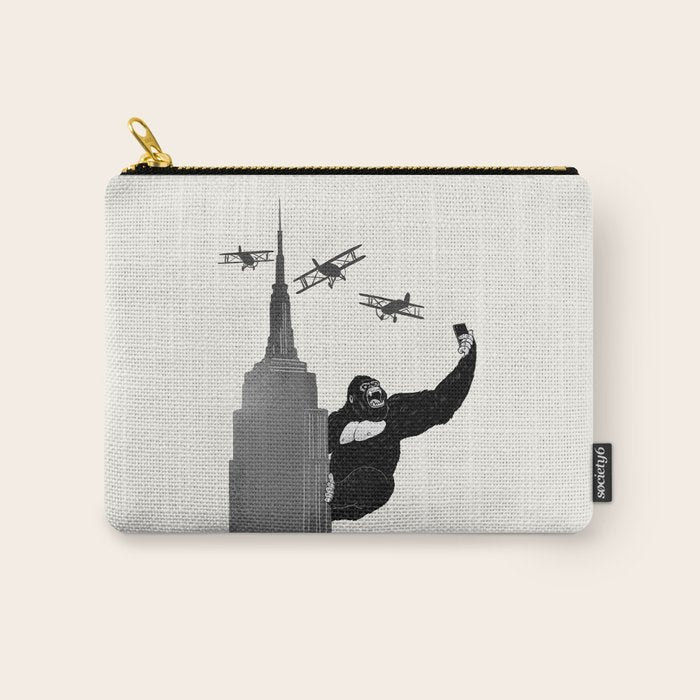 Selfie King Kong Carry All Pouch Gallery Image 1