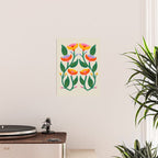Symmetrical Flowers 2 Poster Gallery Image 2