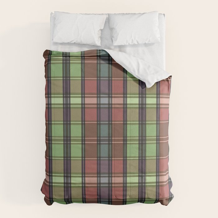 Fusion Colorful Toned Grids C Comforter Gallery Image 6
