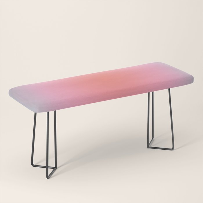 Gradient Print Pastel Aesthetic Preppy Modern Decor Minimal Abstract Gradient Bench Gallery Image 1