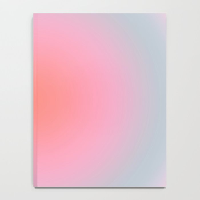 Gradient Print Pastel Aesthetic Preppy Modern Decor Minimal Abstract Gradient Notebook Gallery Image 4