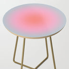 Gradient Print Pastel Aesthetic Preppy Modern Decor Minimal Abstract Gradient Side Table Gallery Image 2