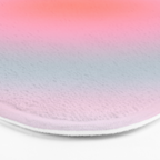 Gradient Print Pastel Aesthetic Preppy Modern Decor Minimal Abstract Gradient Bath Mat Gallery Image 3