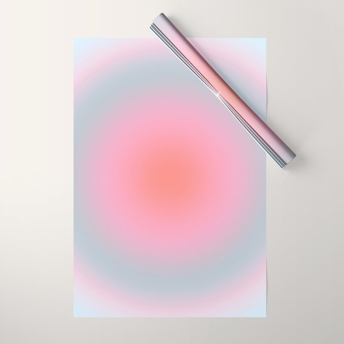 Gradient Print Pastel Aesthetic Preppy Modern Decor Minimal Abstract Gradient Wrapping Paper Gallery Image 1