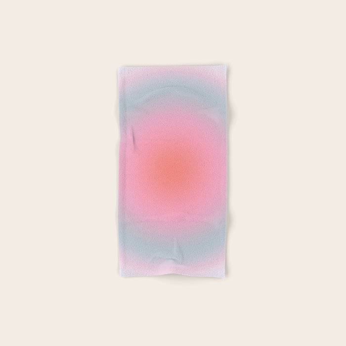 Gradient Print Pastel Aesthetic Preppy Modern Decor Minimal Abstract Gradient Bath Towel Gallery Image 1