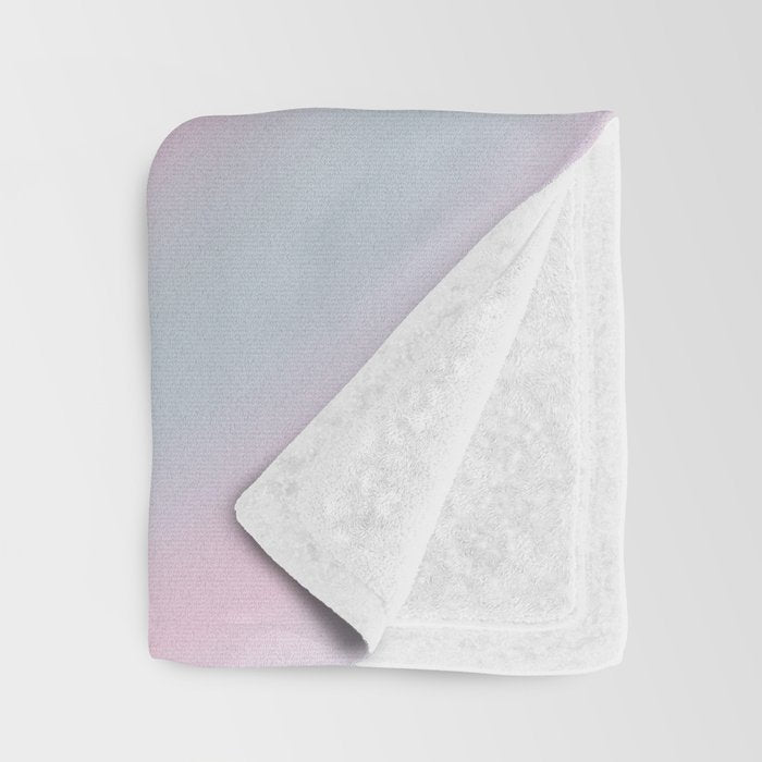 Gradient Print Pastel Aesthetic Preppy Modern Decor Minimal Abstract Gradient Throw Blanket Gallery Image 3