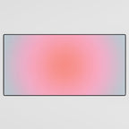 Gradient Print Pastel Aesthetic Preppy Modern Decor Minimal Abstract Gradient Desk Mat Gallery Image 3