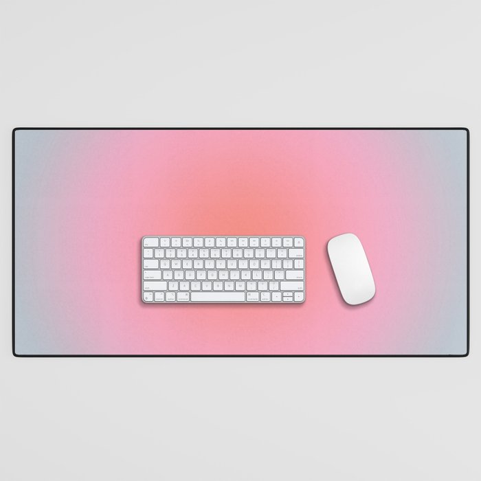 Gradient Print Pastel Aesthetic Preppy Modern Decor Minimal Abstract Gradient Desk Mat Gallery Image 1