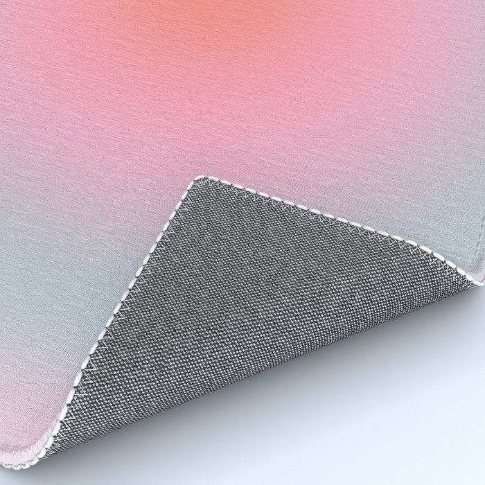 Gradient Print Pastel Aesthetic Preppy Modern Decor Minimal Abstract Gradient Rug Gallery Image 4