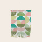 Mod Geometrics | Green Wall Hanging Gallery Image 1