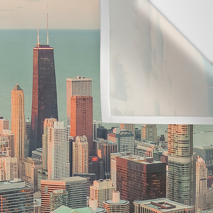 CHICAGO SKYSCRAPERS Wall Tapestry Gallery Image 3