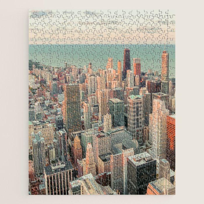 CHICAGO SKYSCRAPERS Jigsaw Puzzle Gallery Image 1