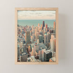 CHICAGO SKYSCRAPERS Mini Art Print Gallery Image 1