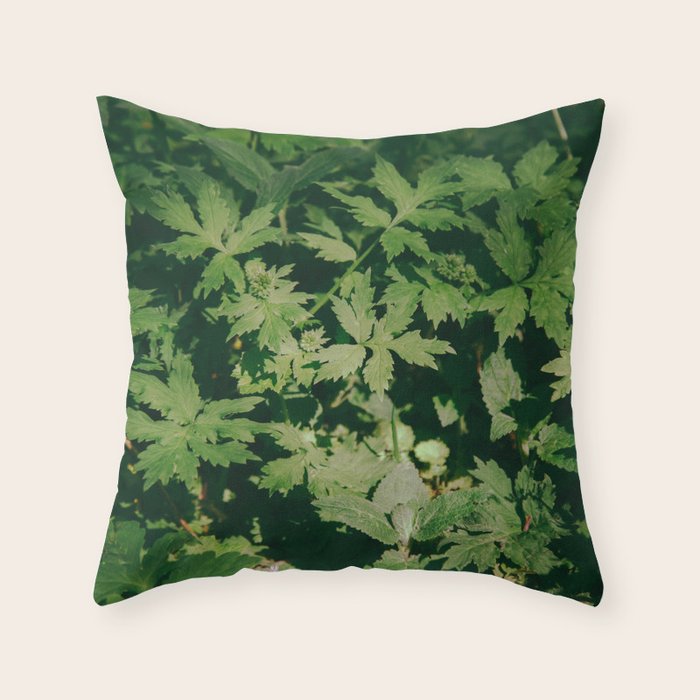Some Greenery II Throw Pillow Gallery Image 6