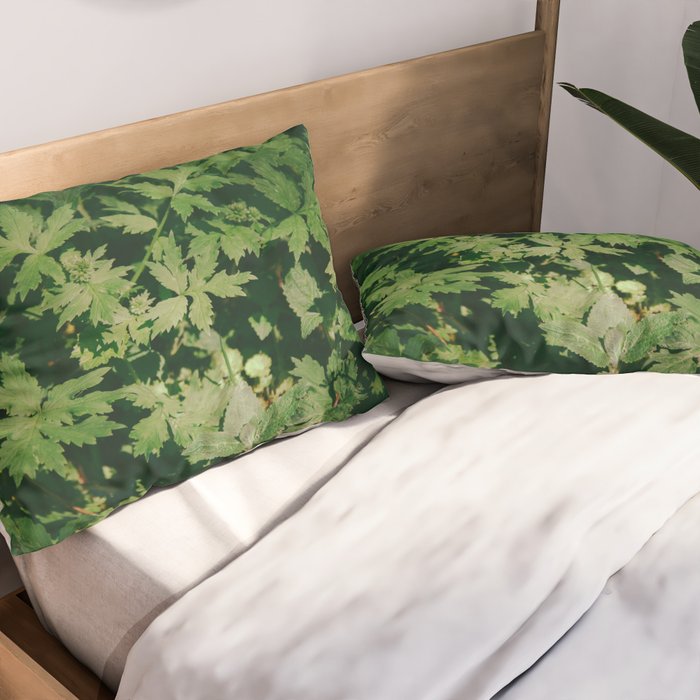 Some Greenery II Pillow Sham Gallery Image 2