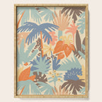 Sunny jungle Serving Tray Gallery Image 1