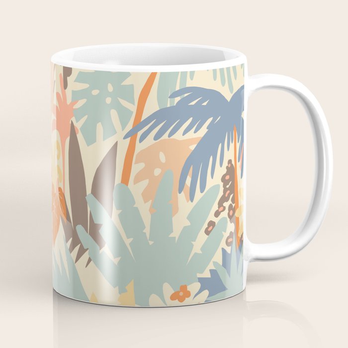 Sunny jungle Coffee Mug Gallery Image 1