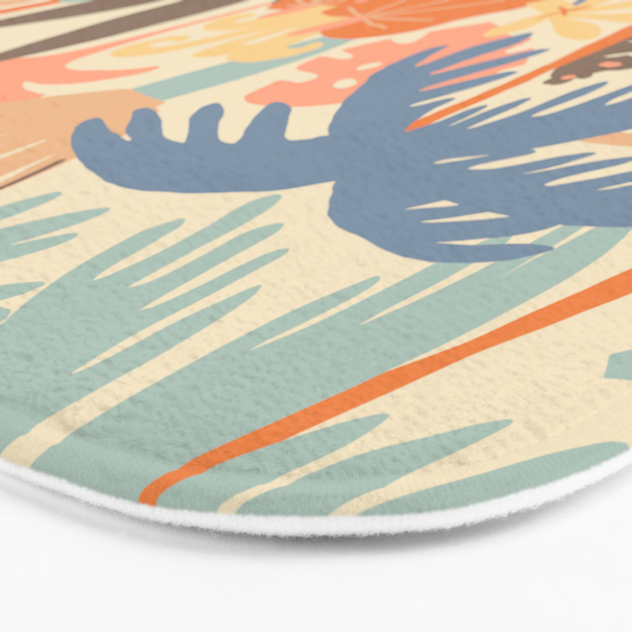 Sunny jungle Bath Mat Gallery Image 3