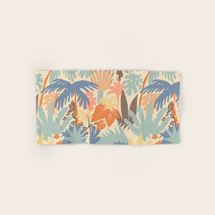 Sunny jungle Bath Towel Gallery Image 1