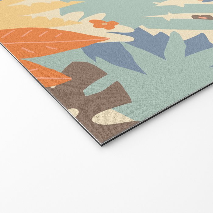 Sunny jungle Welcome Mat Gallery Image 2