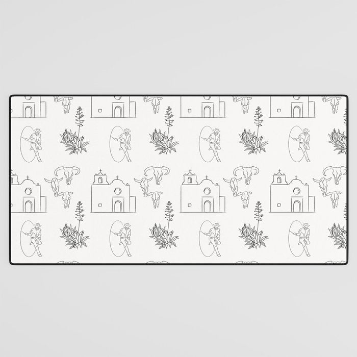 Dwellings of Goliad Desk Mat Gallery Image 3