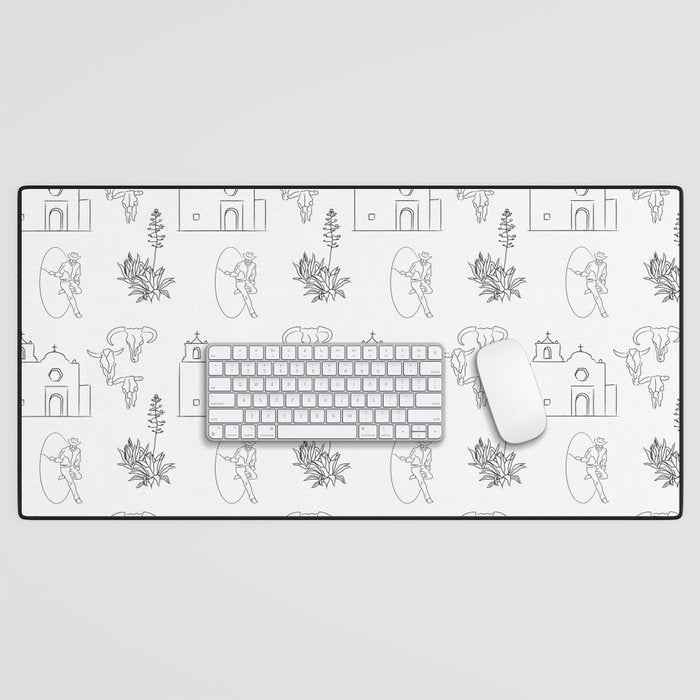 Dwellings of Goliad Desk Mat Gallery Image 1