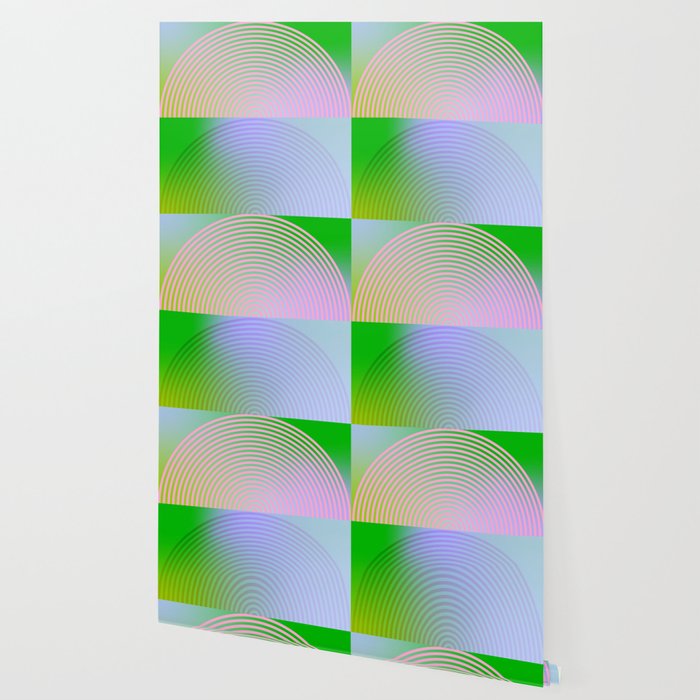 summer pastel gradient shapes Wallpaper Gallery Image 2