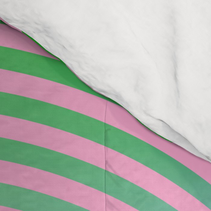 summer pastel gradient shapes Comforter Gallery Image 4