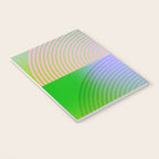 summer pastel gradient shapes Notebook Gallery Image 3