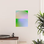 summer pastel gradient shapes Poster Gallery Image 2