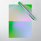 summer pastel gradient shapes Wrapping Paper Gallery Image 1