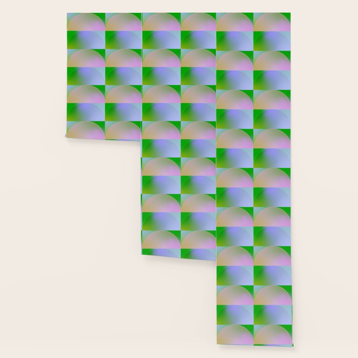 summer pastel gradient shapes Wallpaper Gallery Image 3