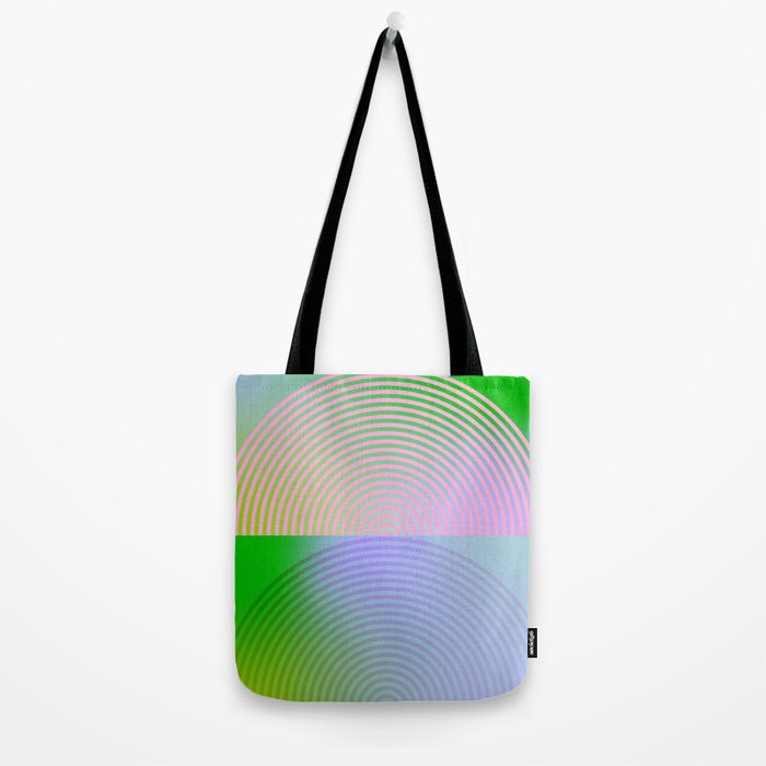 summer pastel gradient shapes Tote Bag Gallery Image 2