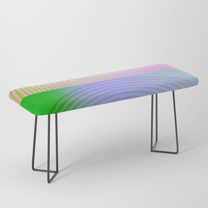 summer pastel gradient shapes Bench Gallery Image 1