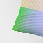 summer pastel gradient shapes Pillow Sham Gallery Image 4