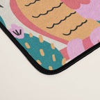 Joyful Jungle Birds In The Happy Pastel Tropics Desk Mat Gallery Image 4