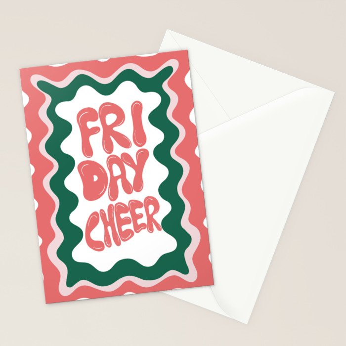 Friday-Cheer Stationery Card Gallery Image 2