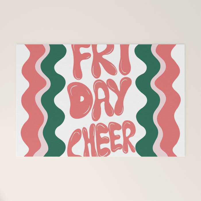 Friday-Cheer Welcome Mat Gallery Image 1
