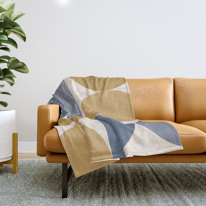 Bold Minimalism CXLII Throw Blanket Gallery Image 1