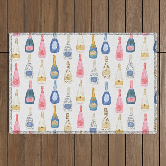 Champagne Summer Outdoor Rug Gallery Image 1