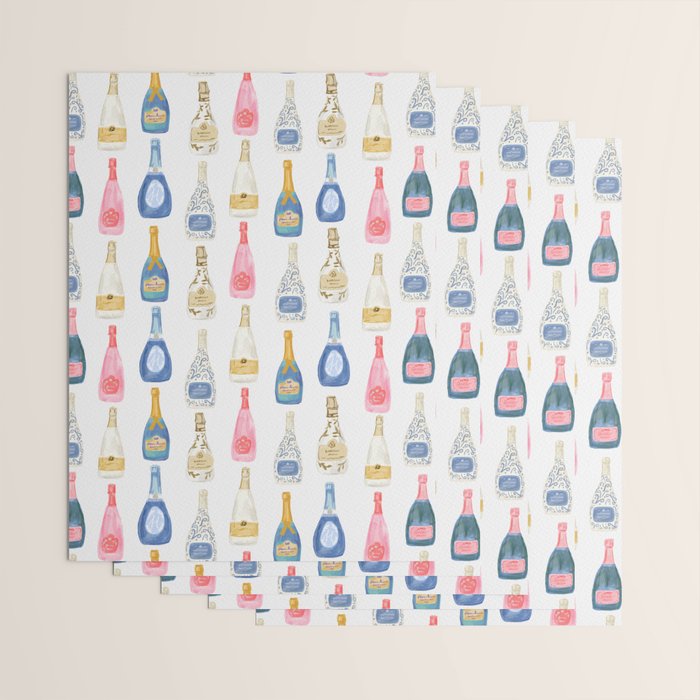 Champagne Summer Wrapping Paper Gallery Image 3